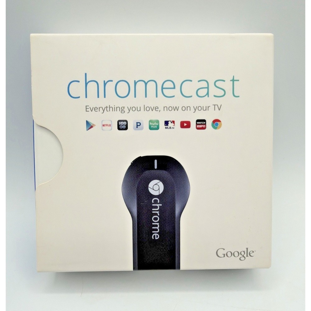 Google Chromecast H2G2-42  1st Gen 1080p HDTV HDMI Streaming Media Player NEW